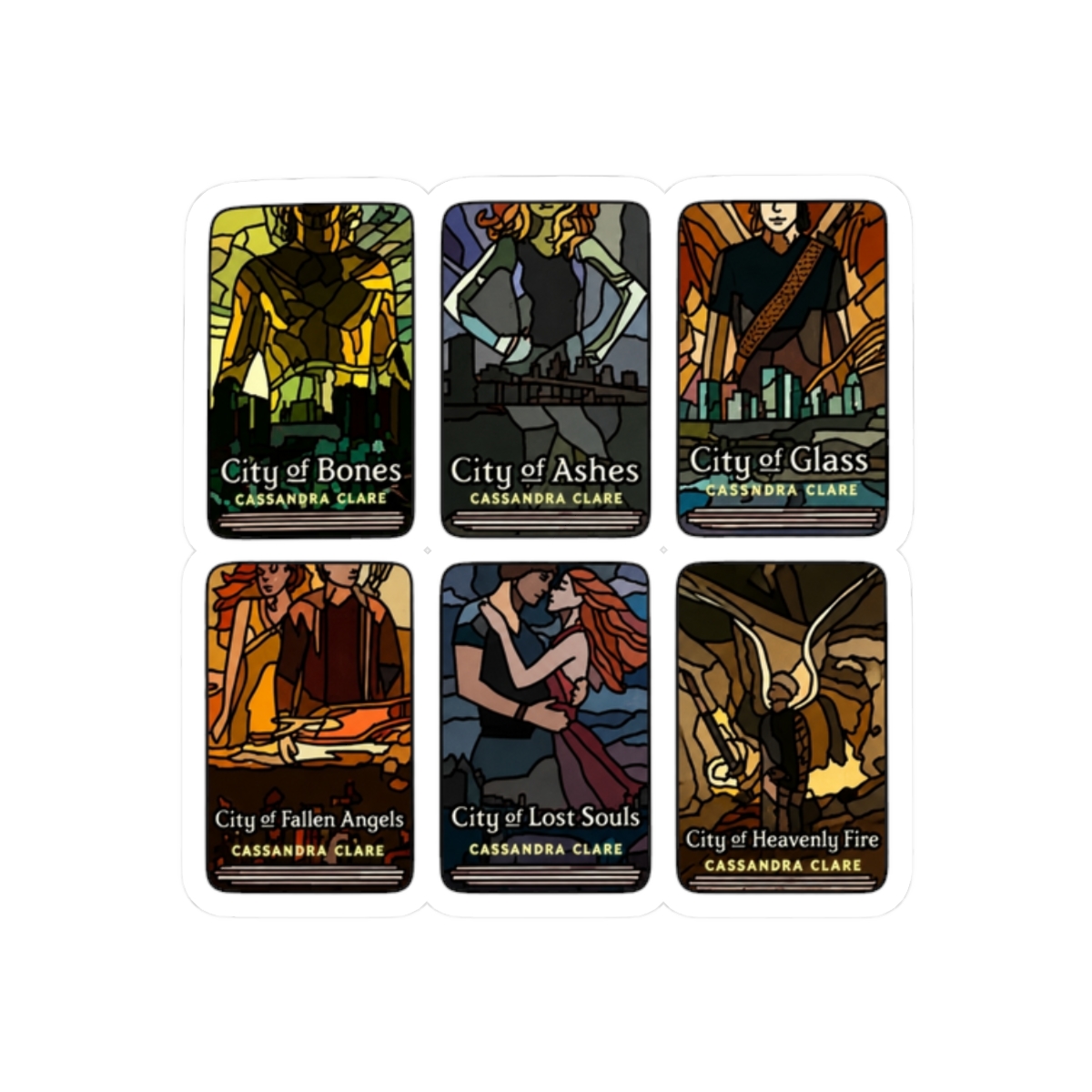 The Mortal Instruments books | Cassandra Clare - alternate angle 3, merchandise