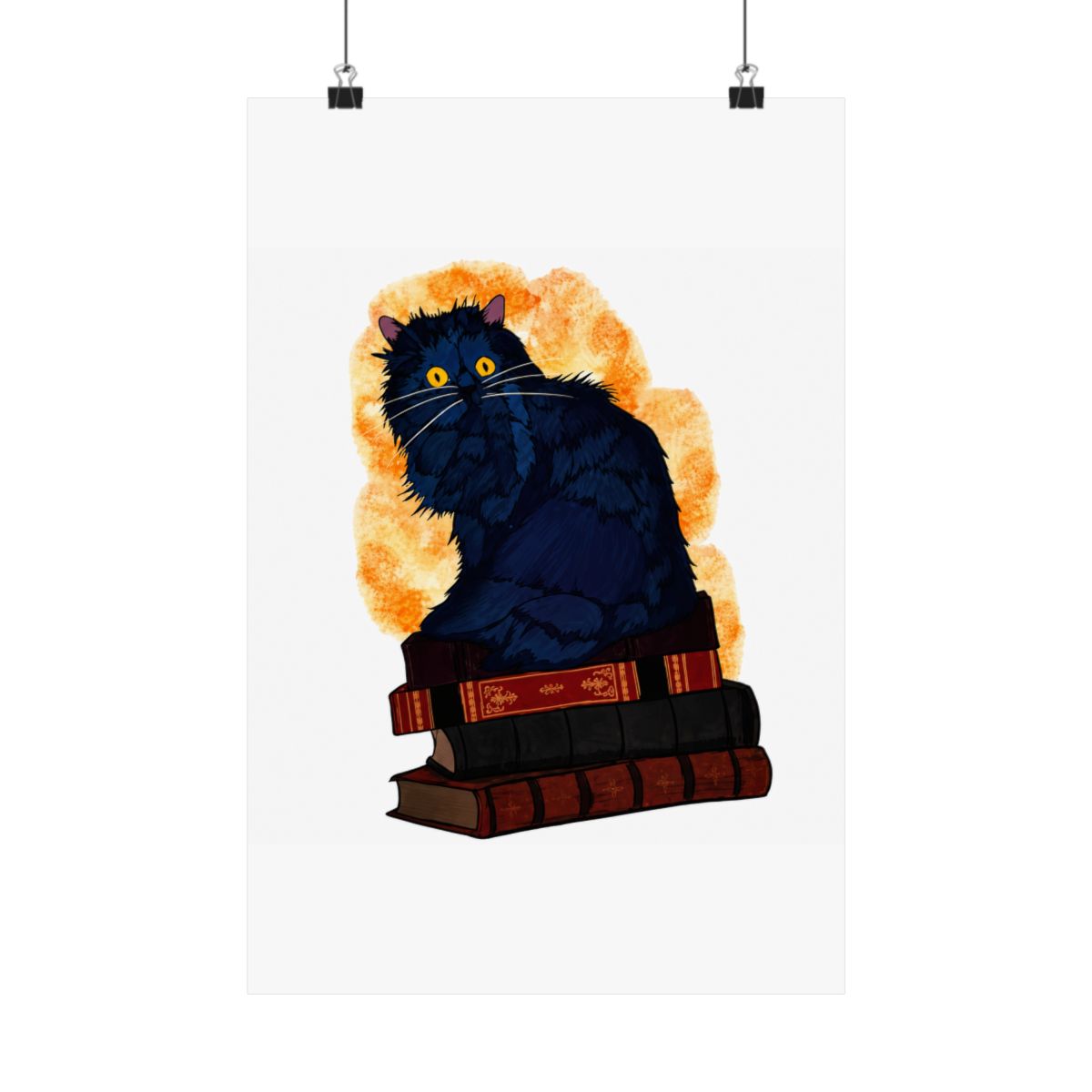 Church the Cat - The Infernal Devices/The Mortal Instruments/The Dark Artifices - Art Print | Cassandra Clare - alternate angle 3, merchandise