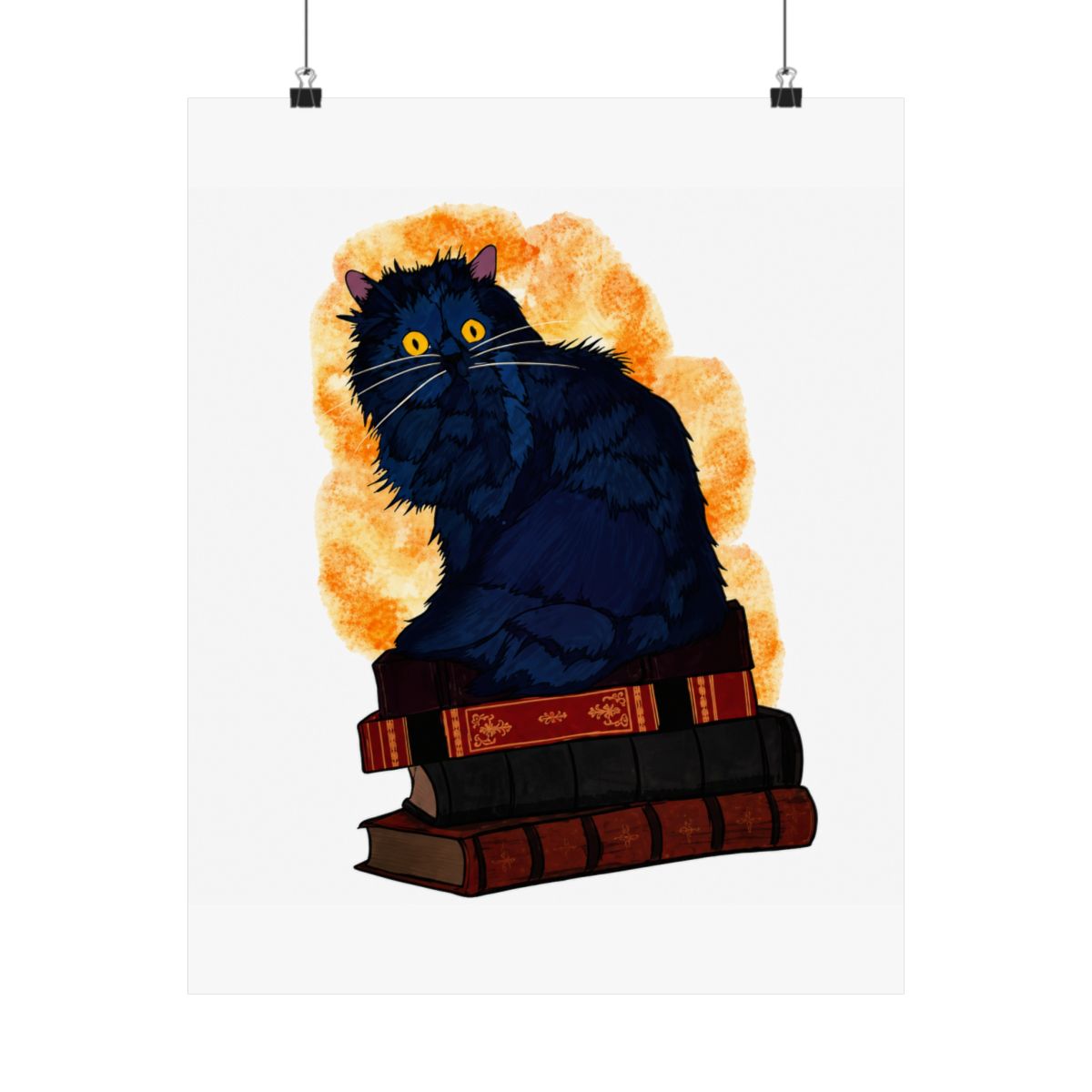 Church the Cat - The Infernal Devices/The Mortal Instruments/The Dark Artifices - Art Print | Cassandra Clare - alternate angle 2, merchandise