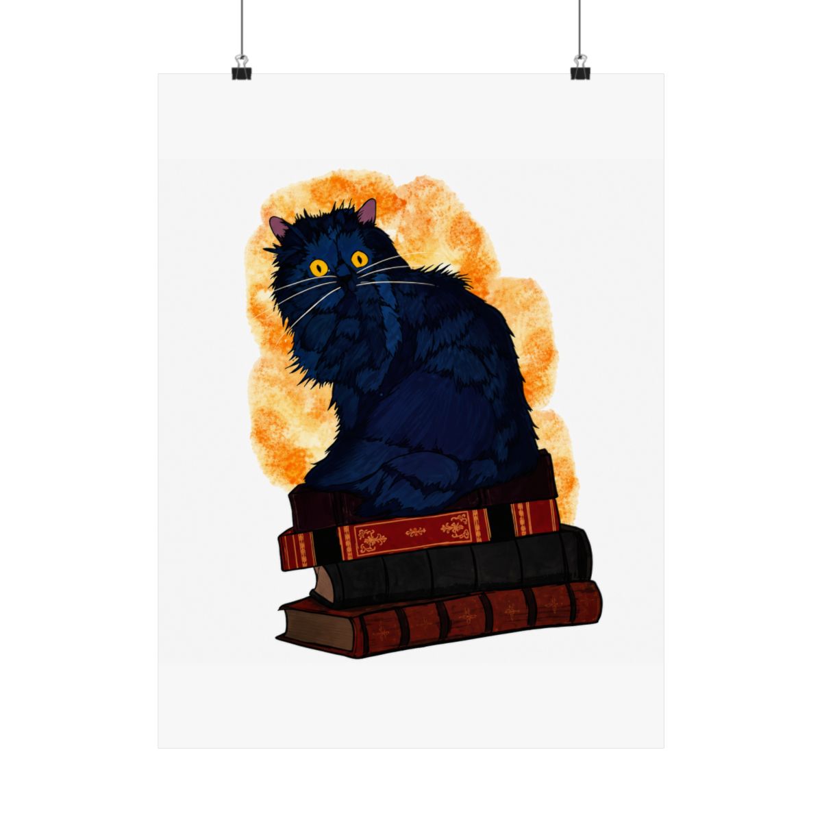 Church the Cat - The Infernal Devices/The Mortal Instruments/The Dark Artifices - Art Print | Cassandra Clare - alternate angle 1, merchandise