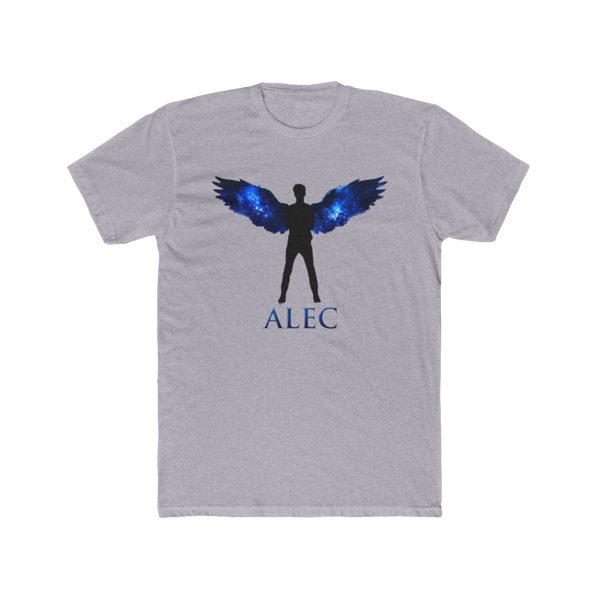 Shadowhunters / The mortal instruments - Alec Lightwood / Matthew Daddario angel (blue galaxy wings) - Malec gift idea T Shirt | Cassandra Clare