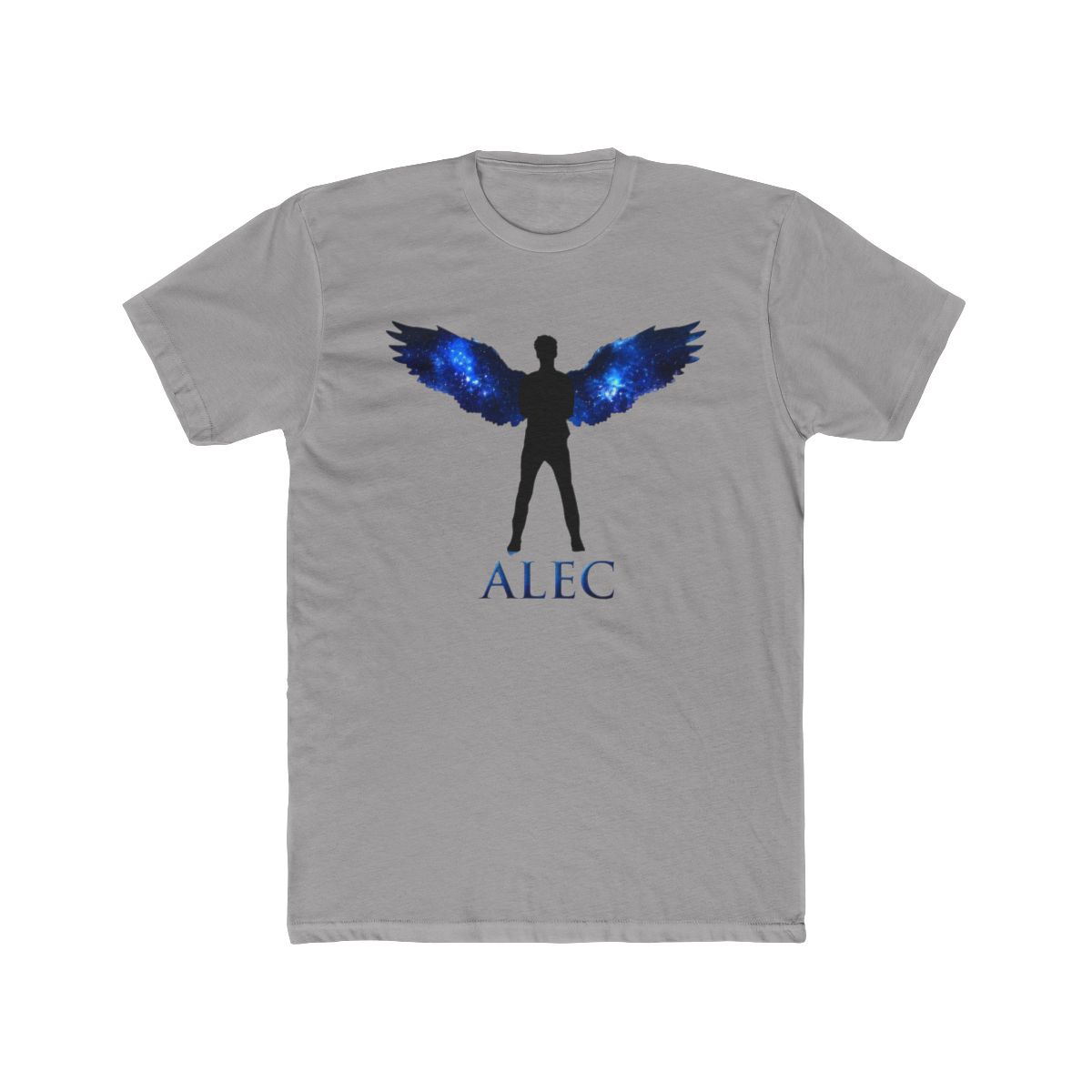 Shadowhunters / The mortal instruments - Alec Lightwood / Matthew Daddario angel (blue galaxy wings) - Malec gift idea T Shirt | Cassandra Clare - Official T-Shirts merchandise