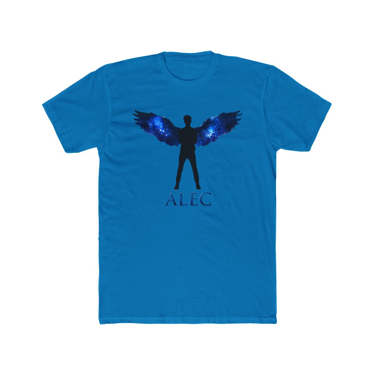 Shadowhunters / The mortal instruments - Alec Lightwood / Matthew Daddario angel (blue galaxy wings) - Malec gift idea T Shirt | Cassandra Clare