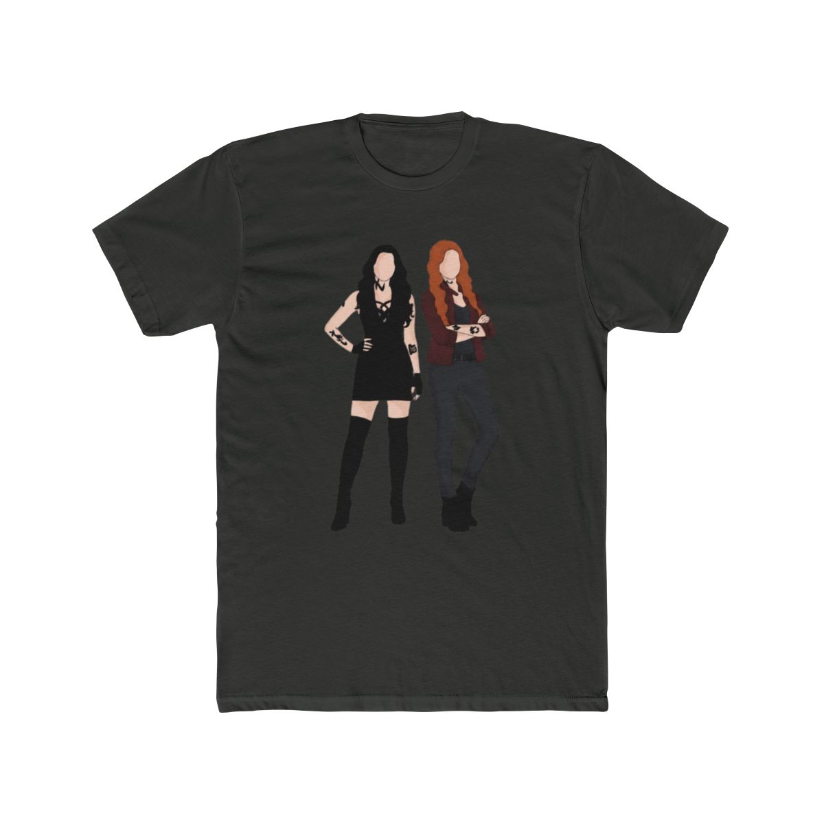 Clary and Izzy (Shadowhunters) T Shirt | Cassandra Clare - alternate angle 5, merchandise