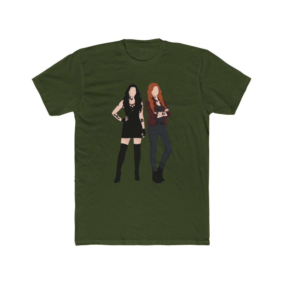 Clary and Izzy (Shadowhunters) T Shirt | Cassandra Clare - alternate angle 4, merchandise